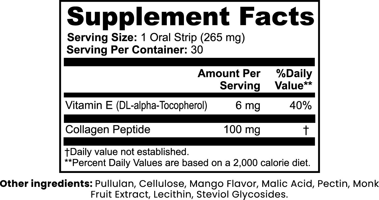 Pretty Pops: Beauty + Collagen Strips