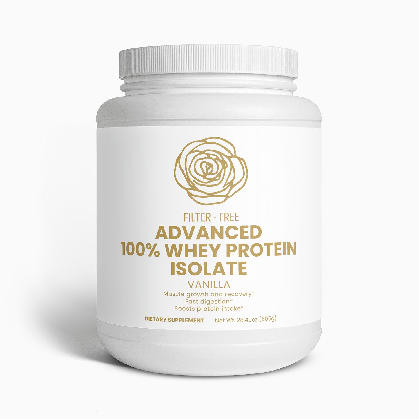 Advanced 100% Whey Protein Isolate (Vanilla)