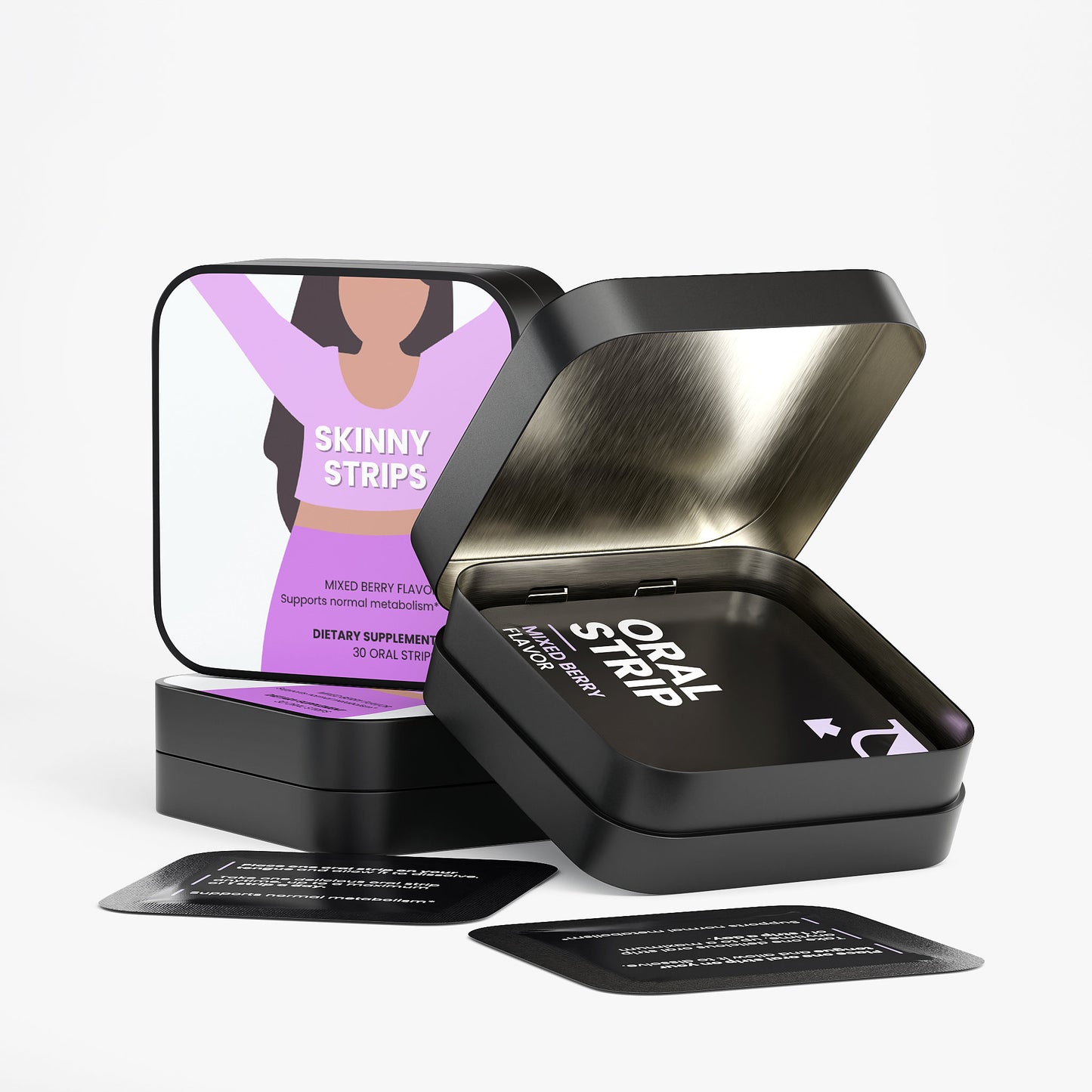 SKINNY STRIPS: Appetite & Weight Support Oral Strips