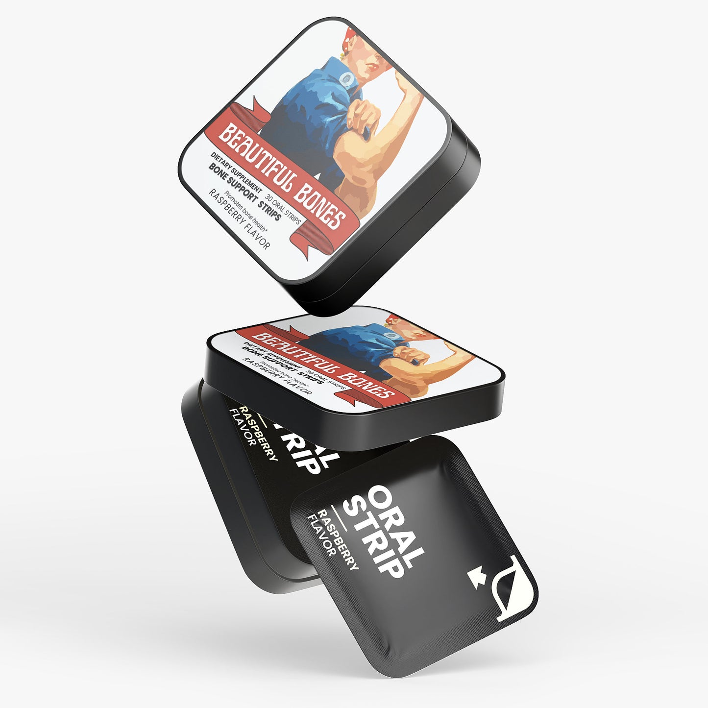 Beautiful Bones: Bone Support Strips (D3 + K2)