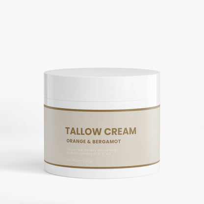 Tallow Cream Orange & Bergamot