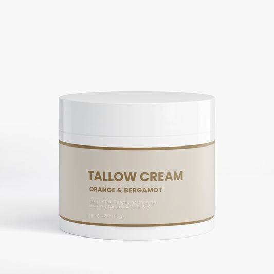 Tallow Cream Orange & Bergamot