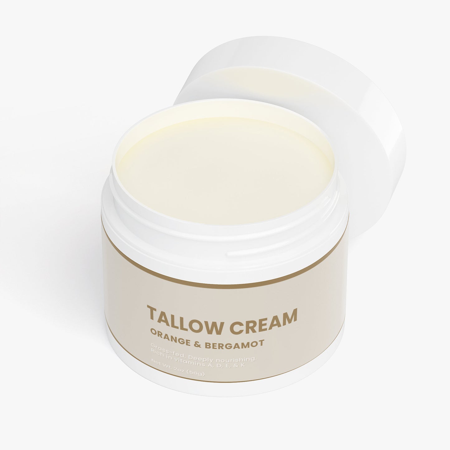 Tallow Cream Orange & Bergamot