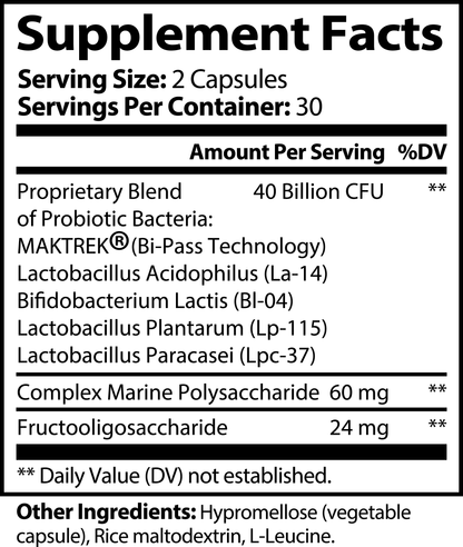 Probiotic with Prebiotics (40 Billion)