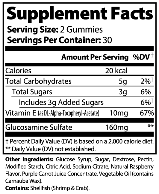 JOINT SUPPORT GUMMIES (JOINT JELLIES)
